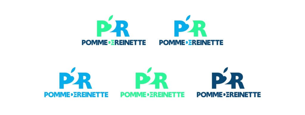 logo entreprise pomme de reneitte